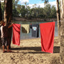 The Original Shockloc Travel Camping clothes line easily strung up between trees