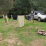 The Original Shockloc Travel Camping clothes line easily strung up anywhere