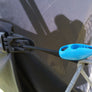Shockloc & Easyklip, a perfect match for tarps & walls without eyelets. No knots.