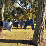 The Original Shockloc Travel Camping clothes line easily strung up between trees