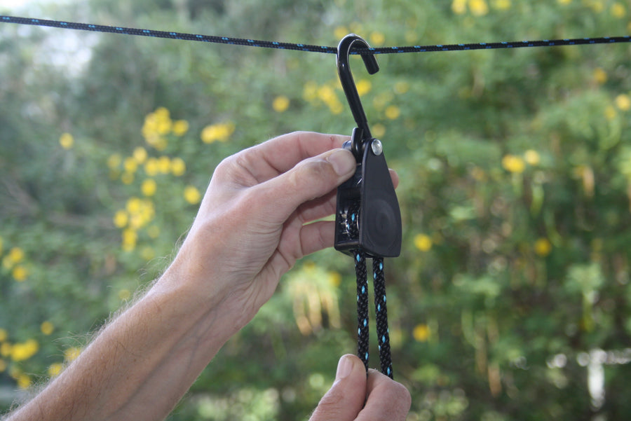 Premium Ratchet Rope Tie Down 6mm (1/4") x 3.2mtr