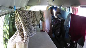 The Original Shockloc Travel Camping clothes line great for indoors or inside the van or caravan on rainy days