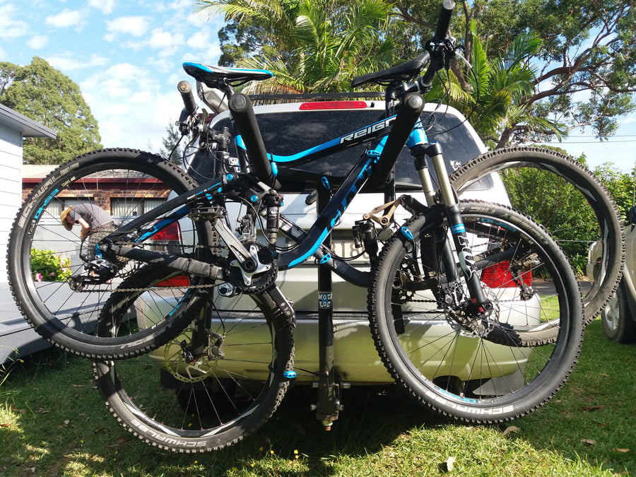 The Original Shockloc strap bungee pack kit is the quickest, easiest & secure Bike cycle rack bungee strap tie down